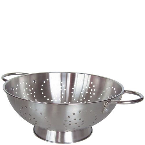 Colander satin stainless steel