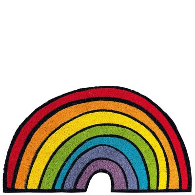 Fußmatte Regenbogenform