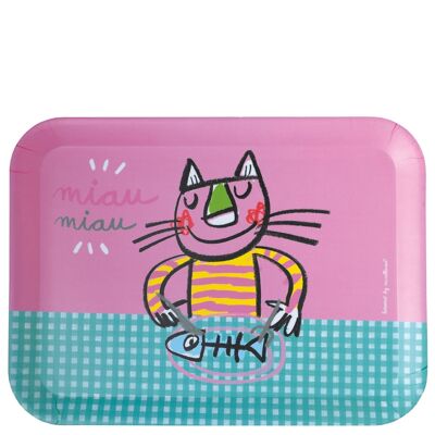 Tablett "Katze miau miau"