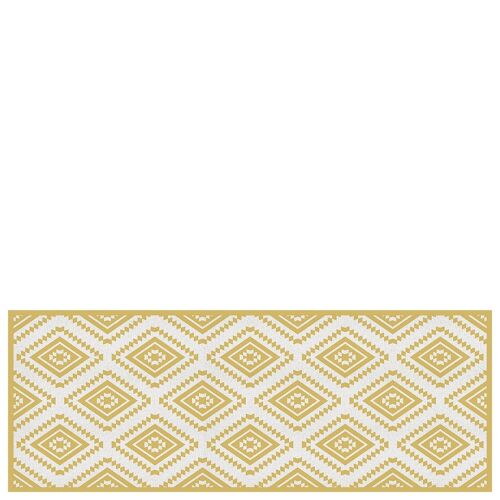 Vinyl kitchen mat "Marrakech" beige - 50x133x0,3cm