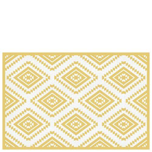 Vinyl kitchen mat "Marrakech" beige - 65x100x0,3cm
