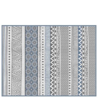 Tapis en vinyle pour enfants "Asilah" bleu - 100x133x0,3cm