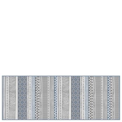 Vinyl-Küchenmatte "Asilah" blau - 50x133x0,3cm