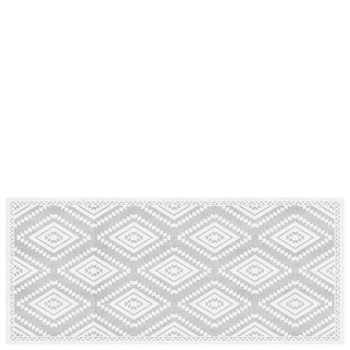 Vinyl kitchen mat "Marrakech" grey - 65x150x0,3cm