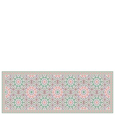 Vinyl kitchen mat "Casablanca" mosaic - 50x133x0,3cm