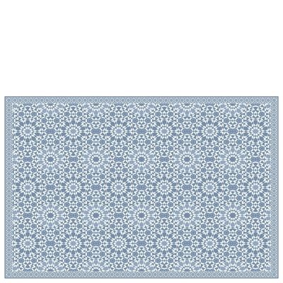 Tapis en vinyle pour enfants "Casablanca" bleu