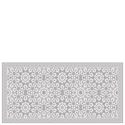 Vinyl kitchen mat "Casablanca" grey - 50x100x0,3cm