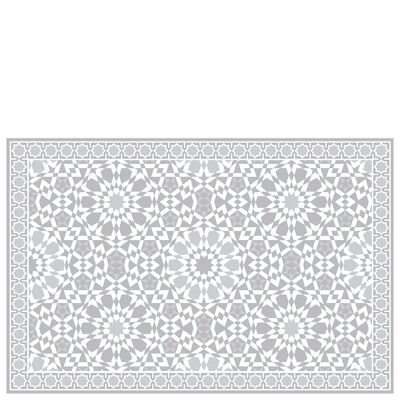 Vinyl kitchen mat "Casablanca" grey - 65x100x0,3cm