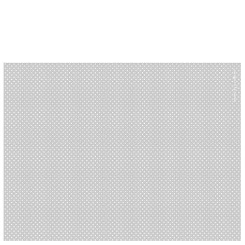 Tapis en vinyle pour enfants "Dots" gris - 133x200x0,3cm