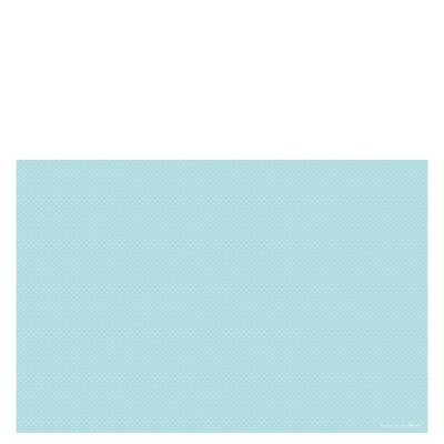Tappetino in vinile per bambini "Dots" blu - 100x133x0,3cm