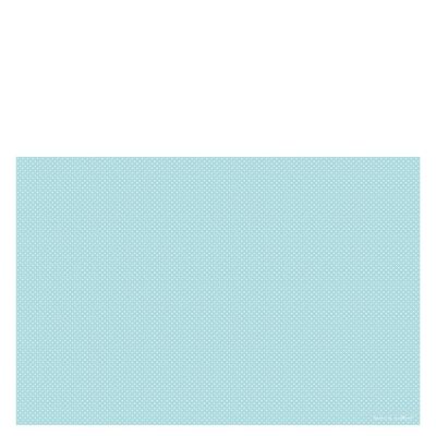 Vinylmatte für Kinder "Dots" blau - 100x133x0,3cm