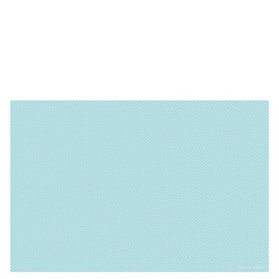 Tappetino in vinile per bambini "Dots" blu - 100x133x0,3cm