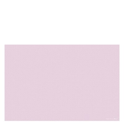Tappetino in vinile per bambini "Dots" rosa - 100x133x0,3cm