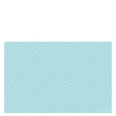 Tapis en vinyle pour enfants "Etoiles" bleu - 100x133x0,3cm