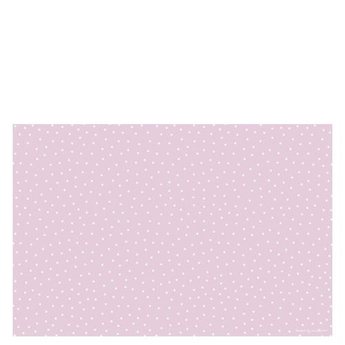 Vinyl mat for kids "Stars" pink - 100x133x0,3cm