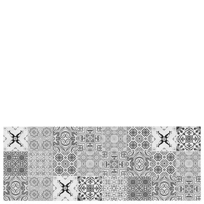 Vinyl kitchen mat "Faro" grey - 50x133x0,3cm