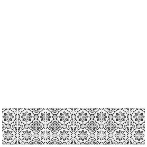 Vinyl hall runner mat "Estoril" grey - 65x250x0,3cm