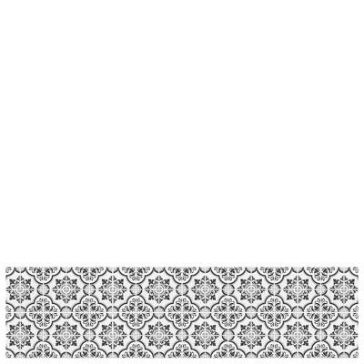 Alfombra vinílica de pasillo "Estoril" gris - 65x250x0,3cm