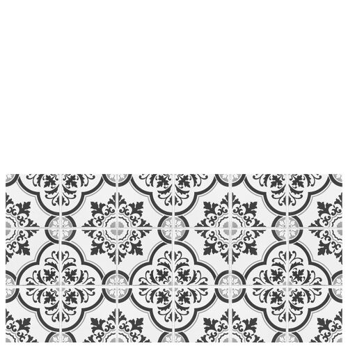 Vinyl kitchen mat "Estoril" grey - 50x100x0,3cm