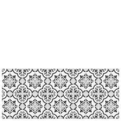 Vinyl kitchen mat "Estoril" grey - 65x150x0,3cm