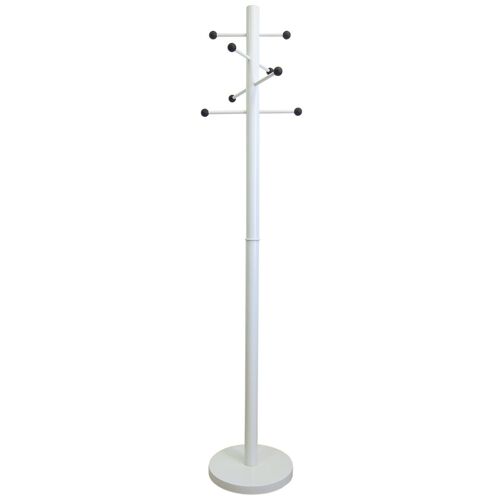 Coat stand satin white