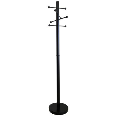 Coat stand satin black