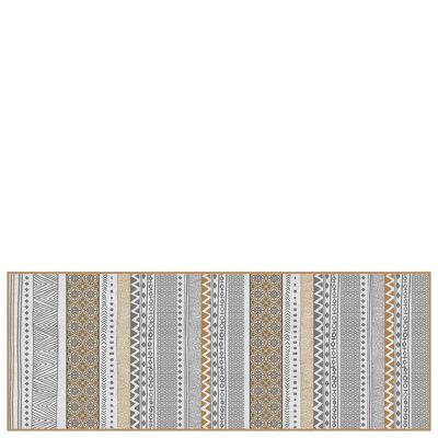 Vinyl kitchen mat "Asilah" camel - 50x133x0,3cm