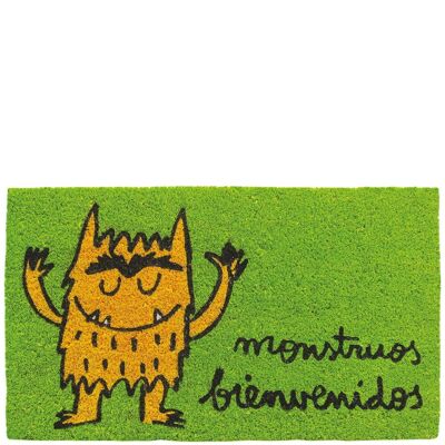 Zerbino "monstruos bienvenidos" verde