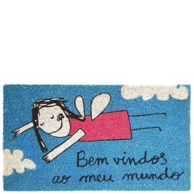 Zerbino "bem vindos ao meu mundo" blu