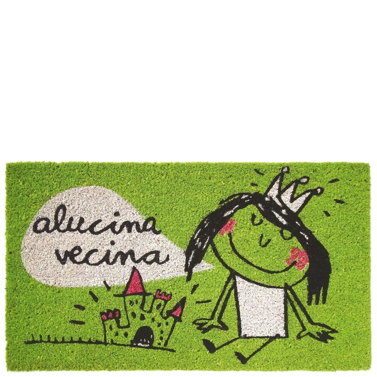 Zerbino "alucina vecina" verde