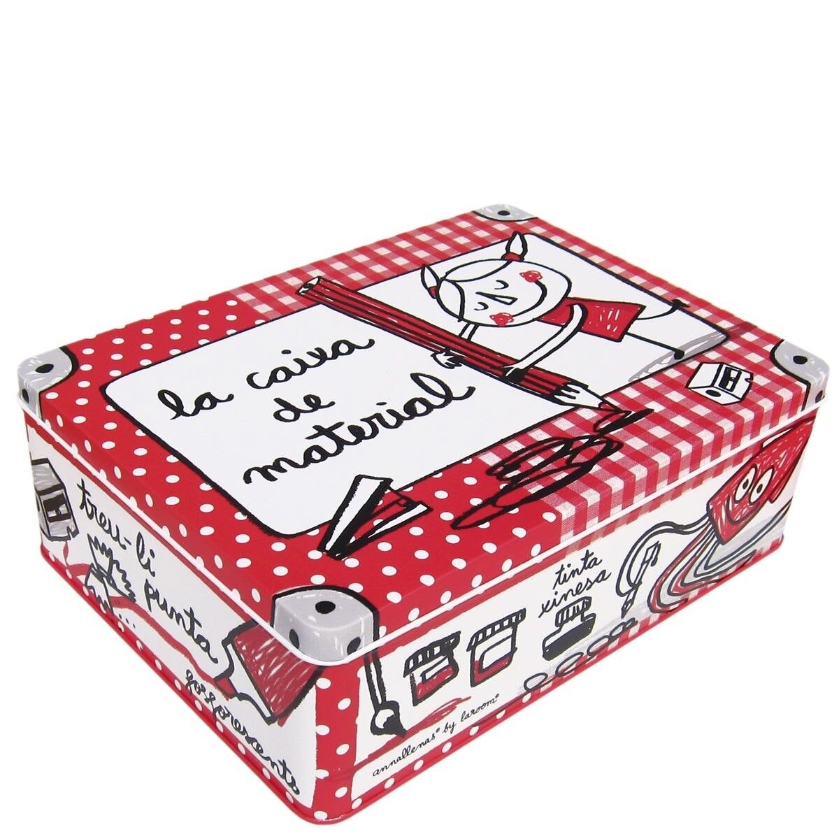 Caja metálica "la caixa de material"