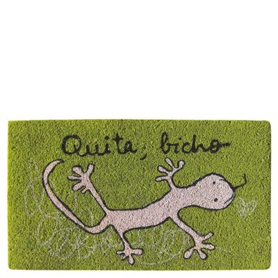 Fußmatte "quita, bicho" grün