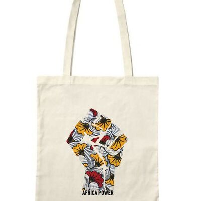 TOTE BAG Africa Power Fleur