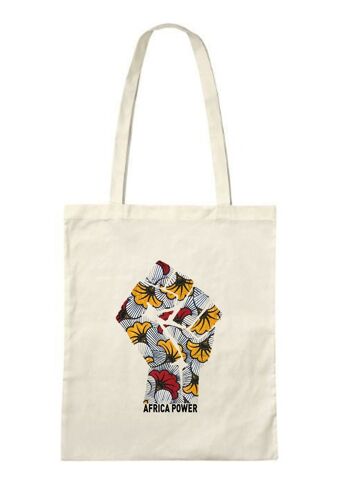 TOTE BAG Africa Power Fleur