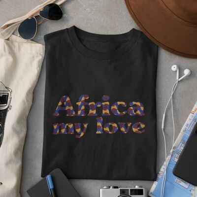 Tshirt Unisexe "AFRICA MY LOVE COLOR""