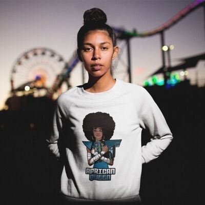 Crewneck -Femme "African Queen"