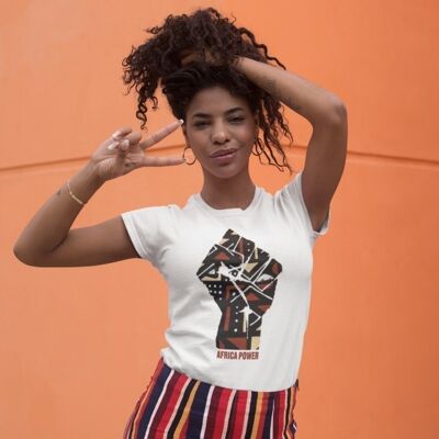 Tshirt Femme - AFRICA POWER BOGOLAN
