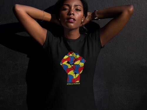 Tshirt Femme - Africa Power Color