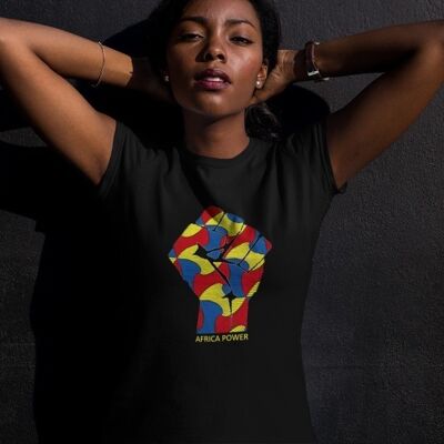 Tshirt Femme - Africa Power Color