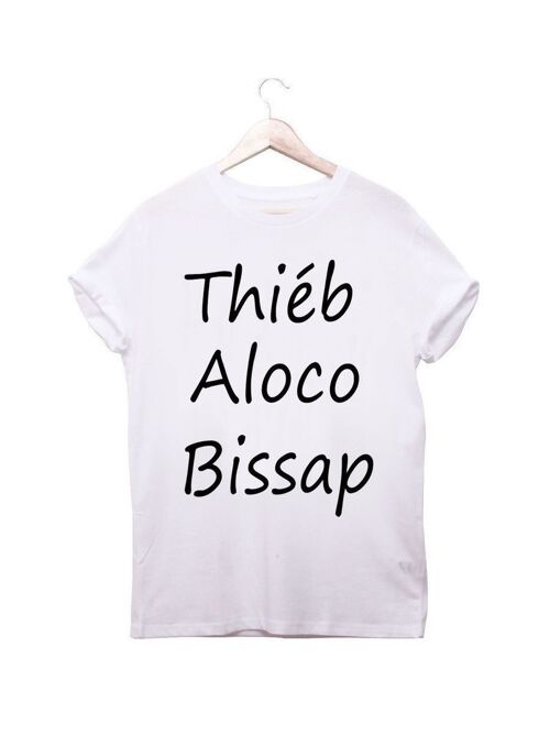 T-shirt "Thieb,Aloco,Bissap"