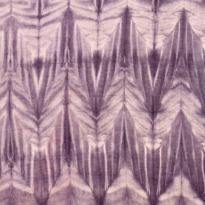 Sciarpa Quadrata Viola Tie Dye
