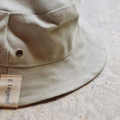 Sombrero de Lino Verde