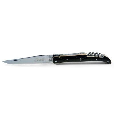 Coltello Laguiole Ecology bicolore con cavatappi