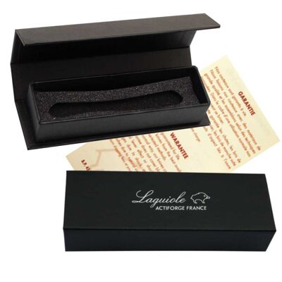 Laguiole knife boxwood handle