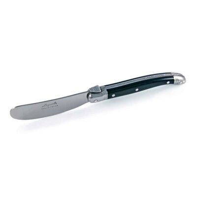 Laguiole butter knife in black ABS