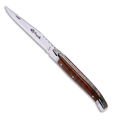 Laguiole steak knives with snakewood handle