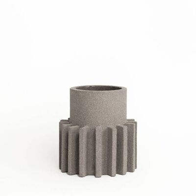 VASO IN CERAMICA “CENTIPEDE [M] - GRIGIO”.