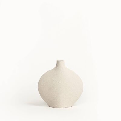 CERAMIC VASE 'DROP - WHITE'