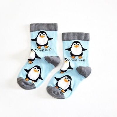 Calcetines de pingüino | Calcetines de bambú para niños | Calcetines acuáticos | Calcetines fríos