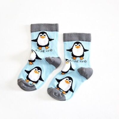 Pinguinsocken | Kinder Bambussocken | Aqua-Socken | Kalte Socken